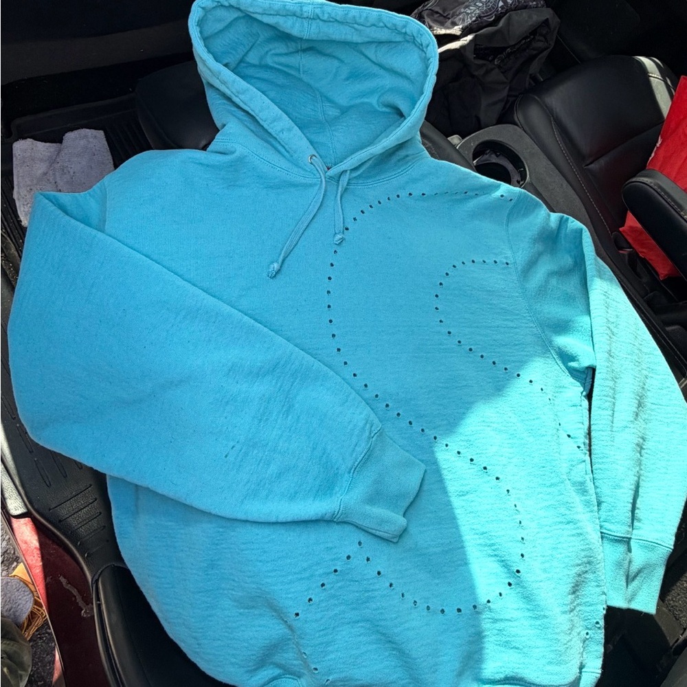 Supreme Laser Cut S Logo Hooded Sweatshirt